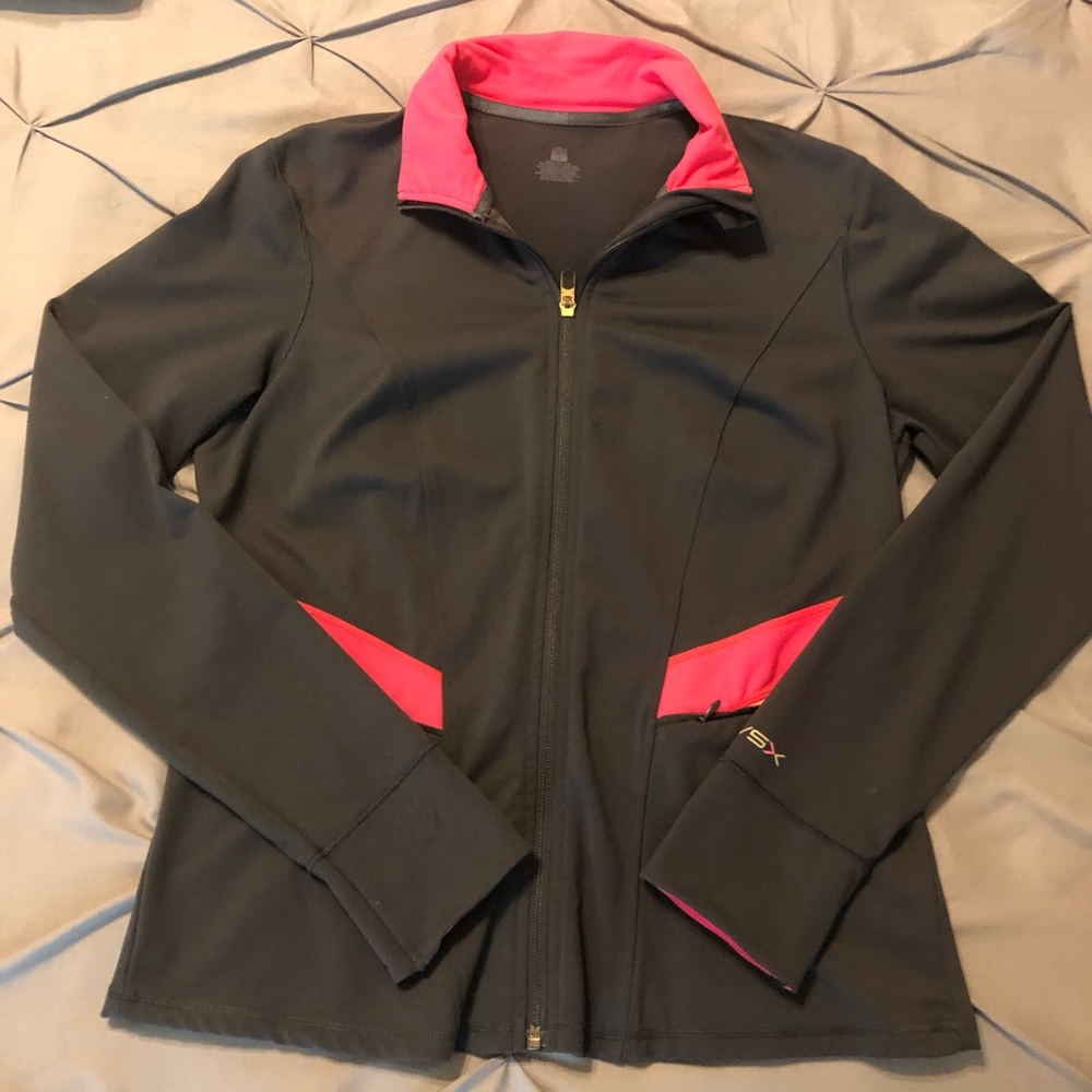 Victoria’s Secret VSX Sport Gray and Pink Jacket